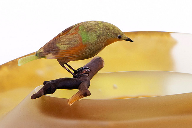 HIROSHI YAMANO SCENE OF JAPAN BIRD DETAIL