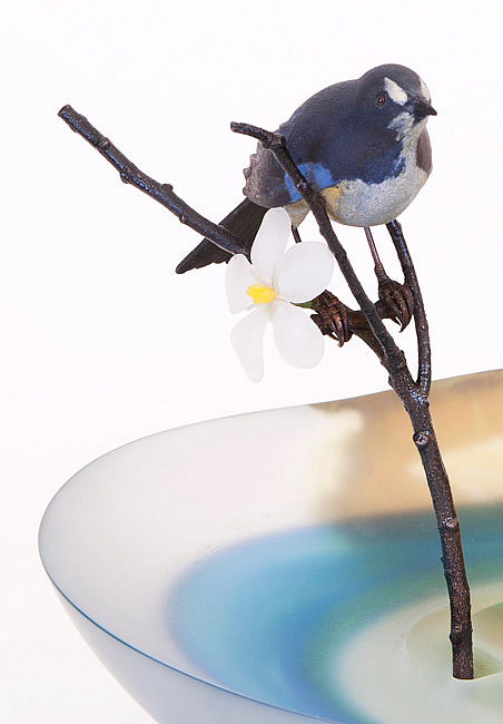 HIROSHI YAMANO SCENE OF JAPAN 066 BRANCH DETAIL