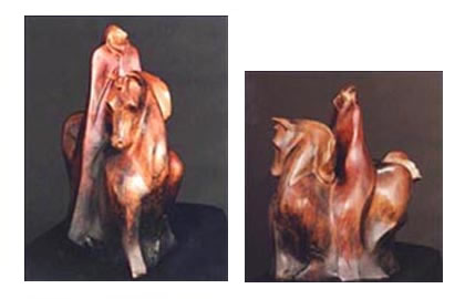 LEO E. OSBORNE BRONZES