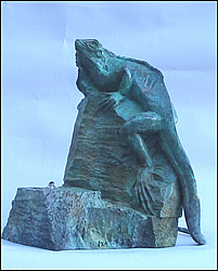 LEO E. OSBORNE BRONZES - EL DIABLO VERDE